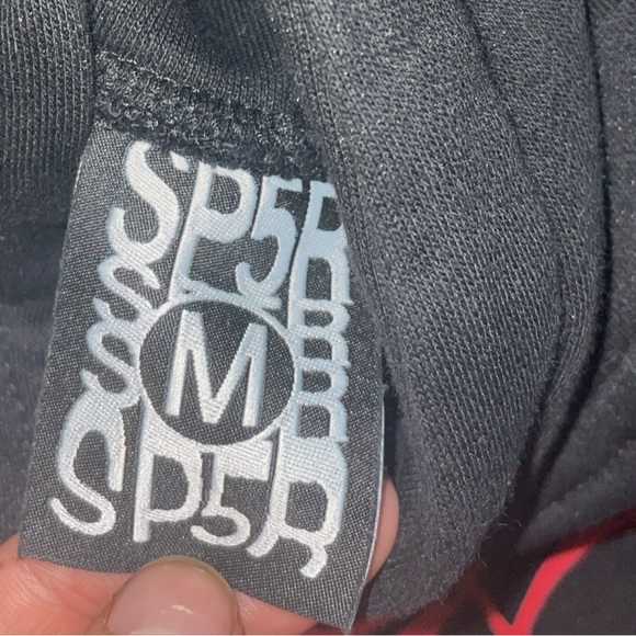 Sp5der hoodie red,gray,black - Picture 3 of 3
